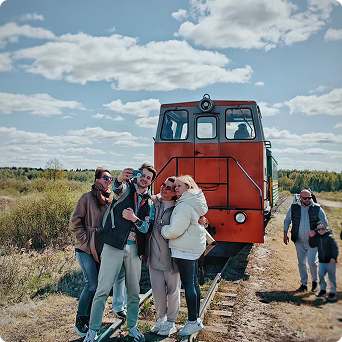 Однодневная экскурсия на поезде